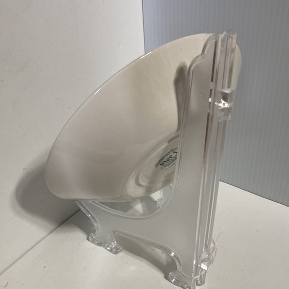 PIER ONE Olive Mist Coupe Replacement Soup Bowl Lilac Lavender Purple White - Picture 7 of 10